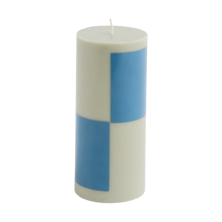 Column Candle blockljus small 15 cm - Grey-blue - HAY