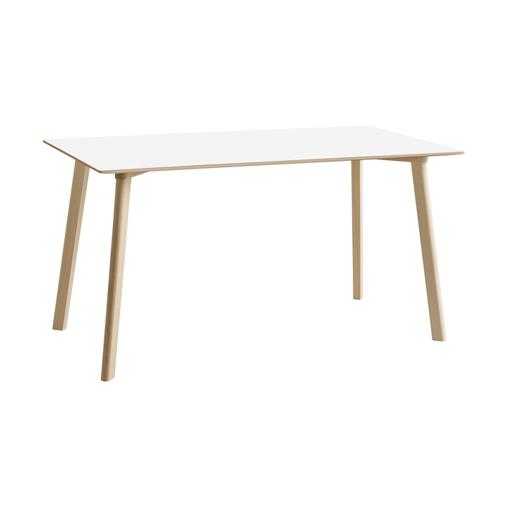 CPH210 Deux 2.0 bord 75x140 cm - Pearl white-untreated beech - HAY