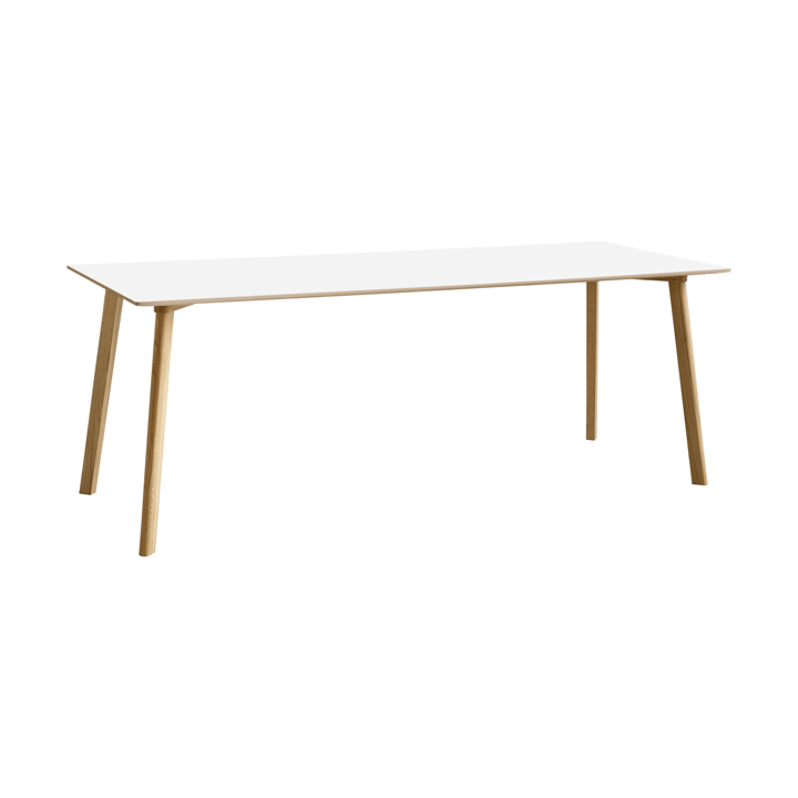 CPH210 Deux 2.0 bord 75x200 cm - Pearl white-lacquered oak - HAY