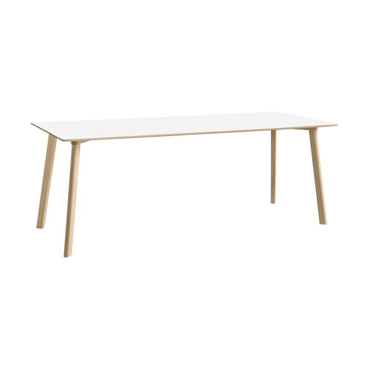 CPH210 Deux 2.0 bord 75x200 cm - Pearl white-untreated beech - HAY