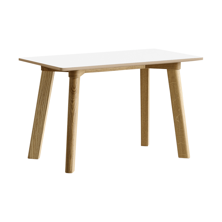 CPH215 Deux 2.0 bänk 75 cm, Pearl white-lacquered oak HAY