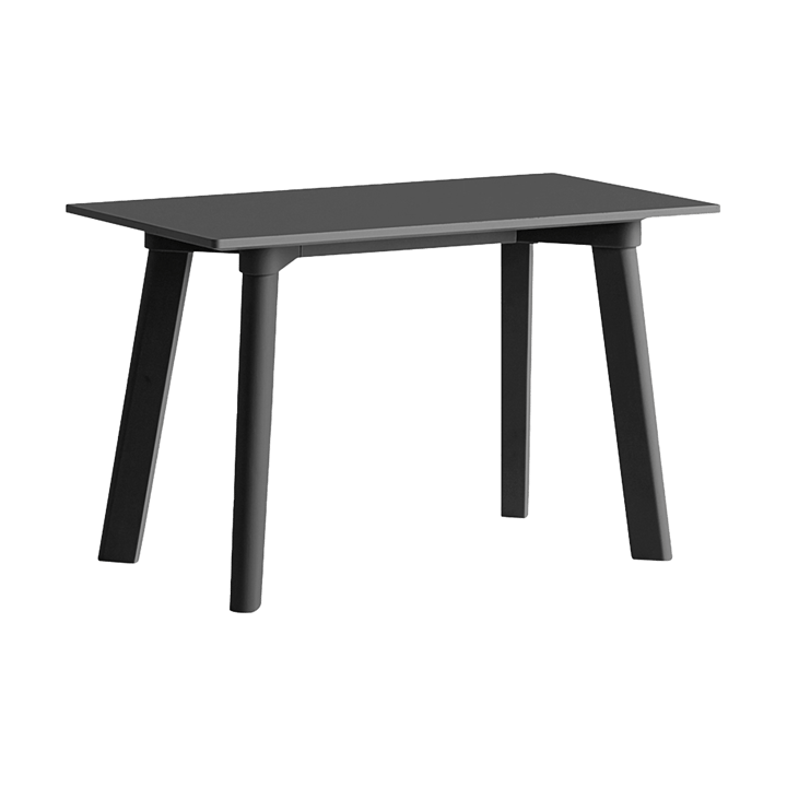 CPH215 Deux 2.0 bänk 75 cm - Stone grey-lacquered beech - HAY