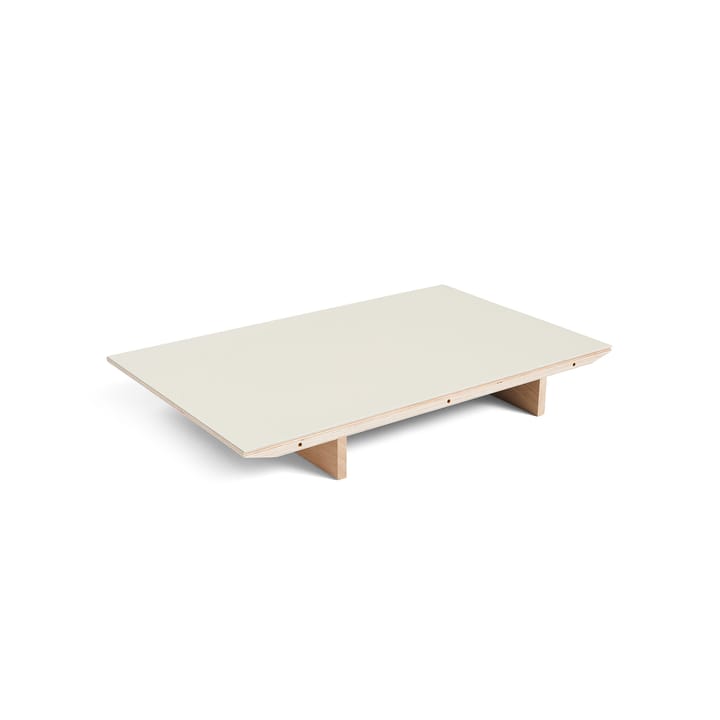 CPH30 2.0 Extendable Leaf till matbord 50x80 cm - Off white linoleum-lacq. oak - HAY