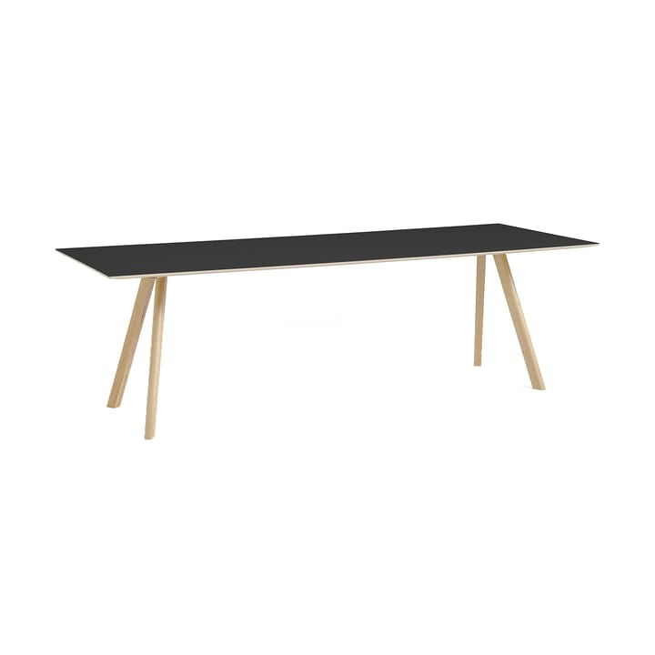 CPH30 2.0 matbord 90x250 cm - Black linoleum-lacquered oak - HAY