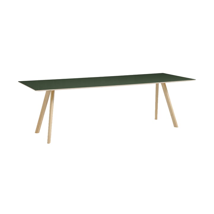 CPH30 2.0 matbord 90x250 cm - Green linoleum-lacquered oak - HAY