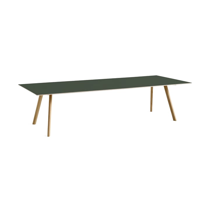 CPH30 2.0 matbord 90x300 cm, Green linoleum-lacquered oak HAY