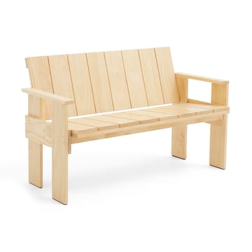 Crate Dining Bench bänk lackad furu - Klar - HAY