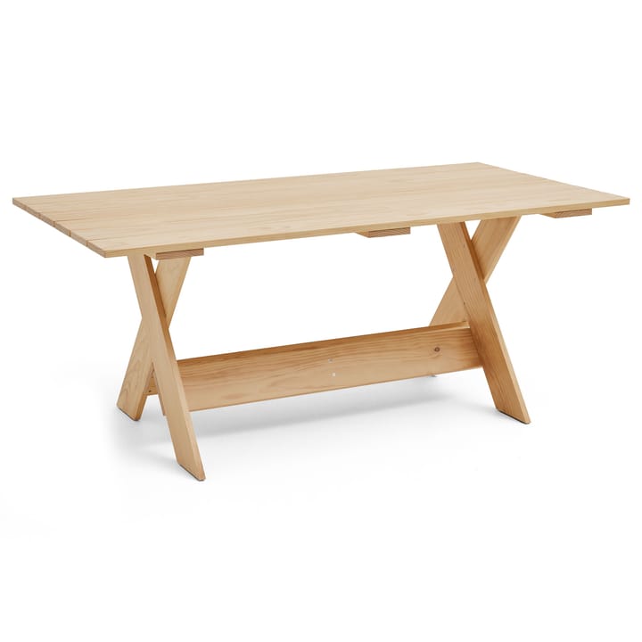 Crate Dining Table bord 180x89,5 cm lackad furu, Klar HAY