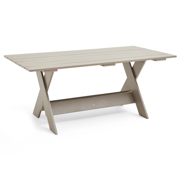 Crate Dining Table bord 180x89,5 cm lackad furu - London fog - HAY