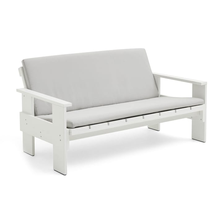 Crate Lounge soffa lackad furu, White HAY