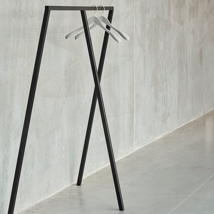 Loop Stand Wardrobe klädhängare, Black HAY