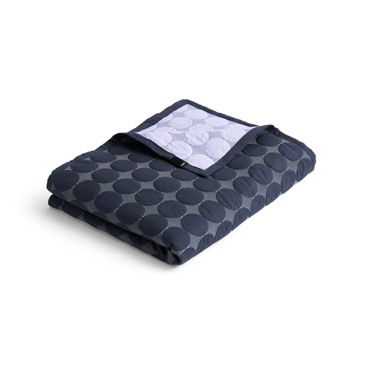 Mega Dot överkast organic 260x260 cm - Midnight blue - HAY