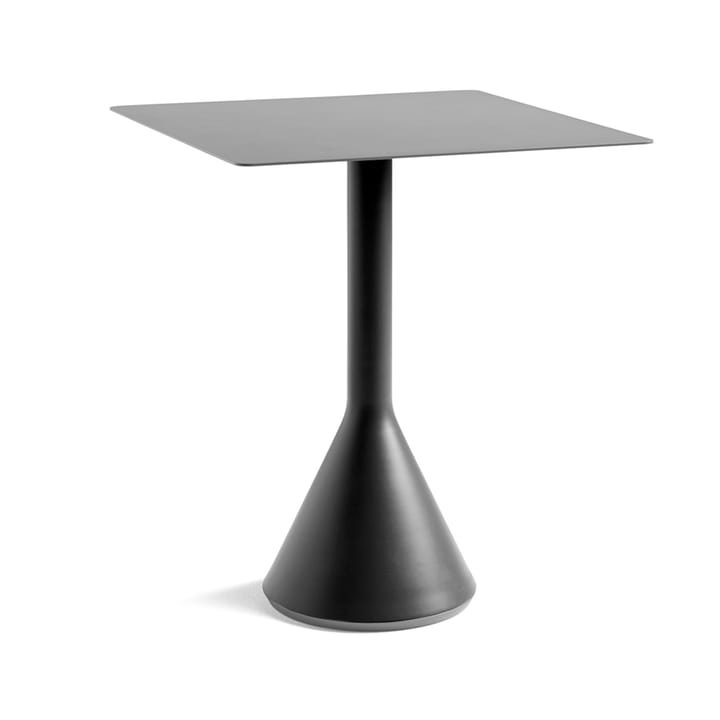 Palissade Cone kvadratiskt cafébord 65x65 cm, Anthracite HAY