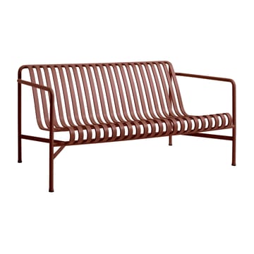 Palissade loungesoffa - Iron red - HAY