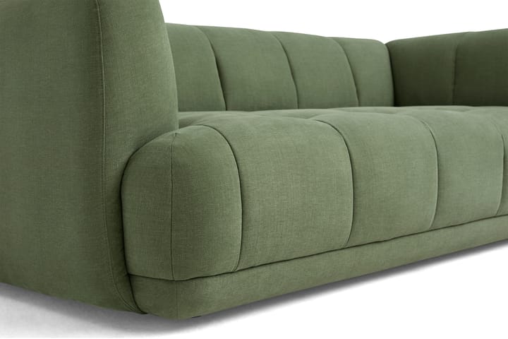 Quilton soffa 2-sits 214 cm, Linara 100-Tarragon HAY