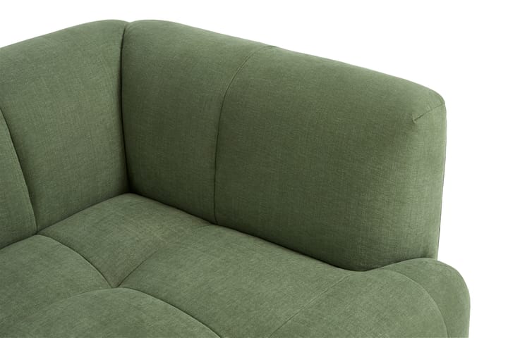 Quilton soffa 2-sits 214 cm, Linara 100-Tarragon HAY