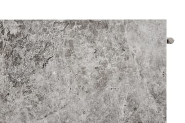 Rebar soffbord 80x84x33 cm - Grey marble-fossil - HAY