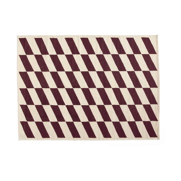 Shift Kelim matta 170x240 cm - Burgundy - HAY