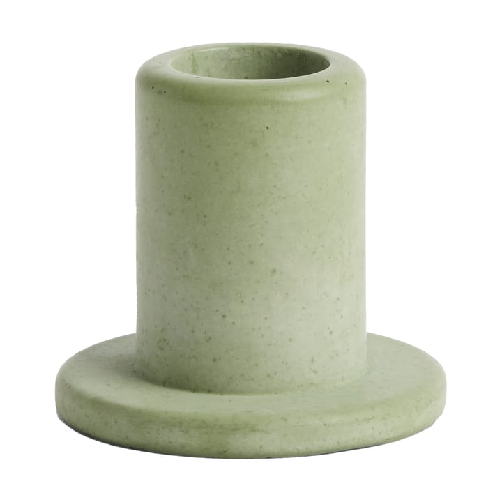 Tube ljusstake betong 5,5 cm - Dusty green - HAY