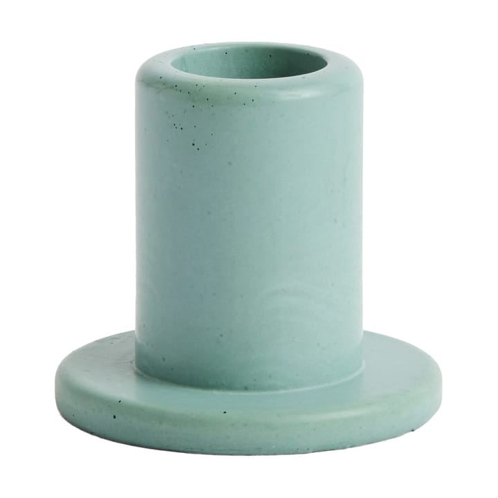 Tube ljusstake betong 5,5 cm - Emerald green - HAY