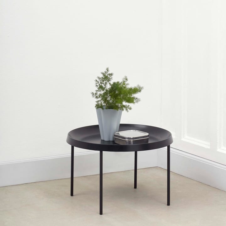 Tulou soffbord, Mocca-black, Ø55 cm HAY