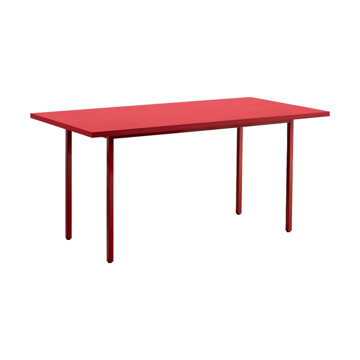 Two-Colour matbord 90x240 cm - Maroon red-red - HAY