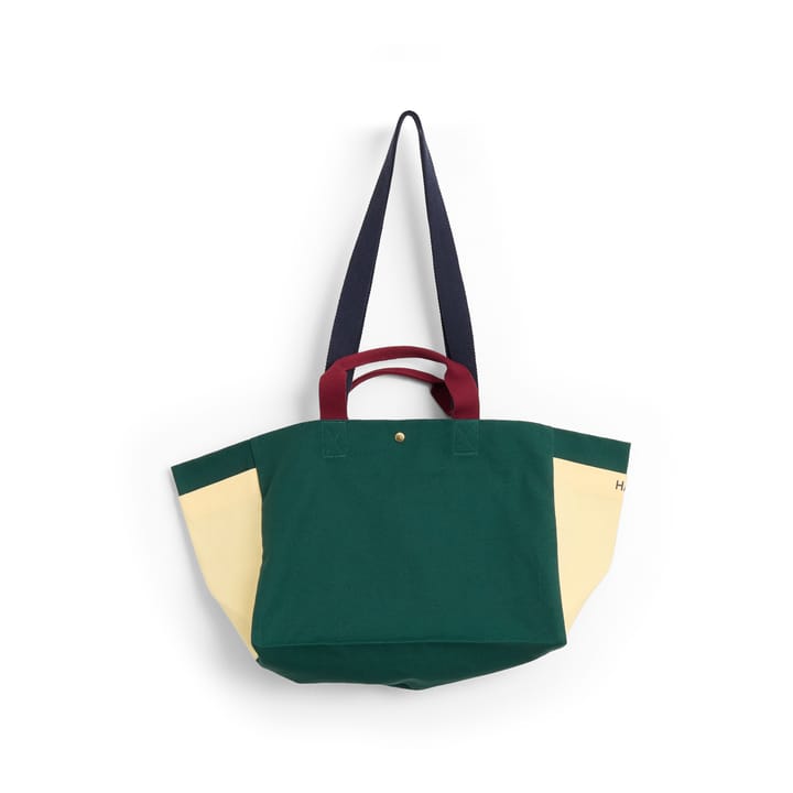 Weekend Bag Organic väska S - Dark green multi - HAY