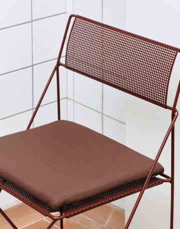 X-Line Outdoor sittdyna till stol - Iron red - HAY