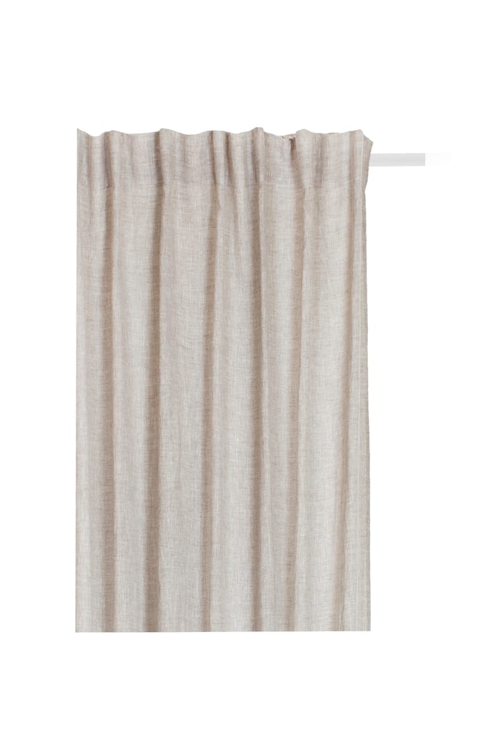 Sunshine gardin med veckband 140x250 cm - Oatmeal - Himla