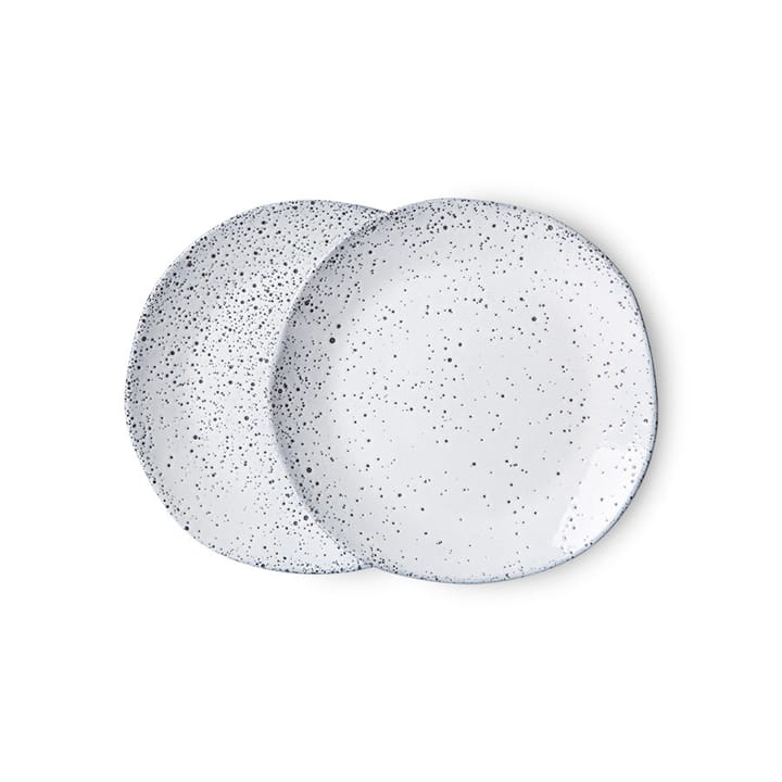 Gradient assiette 2-pack Ø16 cm - Cream - HKliving