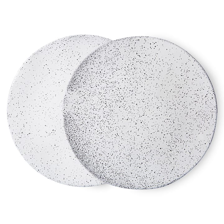 Gradient tallrik 2-pack Ø29 cm - Cream - HKliving