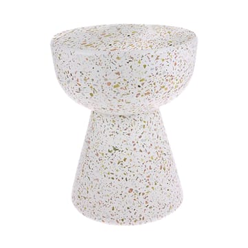 Terrazzo sidobord Ø35 cm - Terrazzo multicolour - HKliving