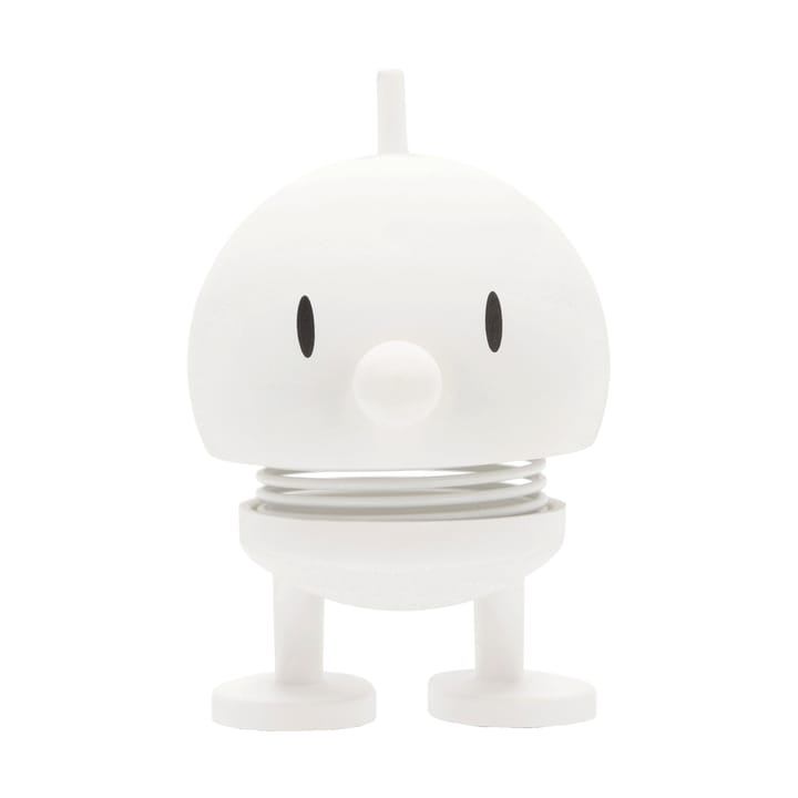 Hoptimist Soft Bumble S figur - White - Hoptimist