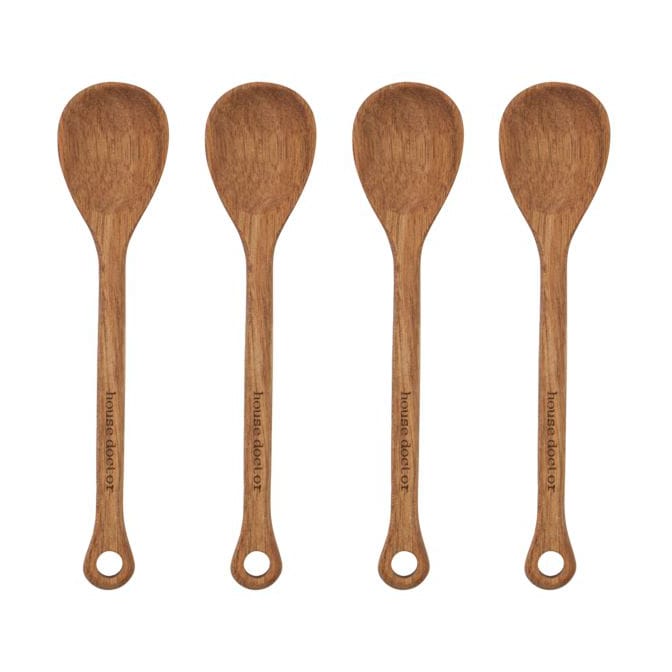 Eya serveringssked 4-pack - Acacia - House Doctor