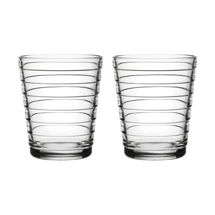 Aino Aalto dricksglas 22 cl 2-pack - klar - Iittala