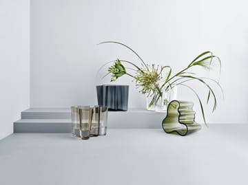 Alvar Aalto vas mörkgrå - 160 mm - Iittala