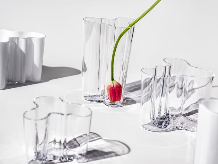 Alvar Aalto vas opal (vit), 160 mm Iittala