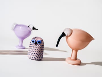 Birds by Toikka liten uggla - Ljuslila - Iittala