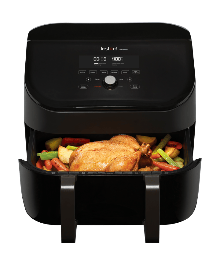 Instant Pot Vortex VersaZone dual airfryer 8,5 L, Black Instant Pot