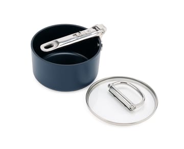 Space non stick kastrull med lock Ø15 cm - Blå - Joseph Joseph