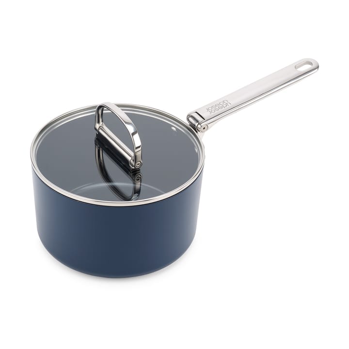 Space non stick kastrull med lock Ø19 cm - Blå - Joseph Joseph