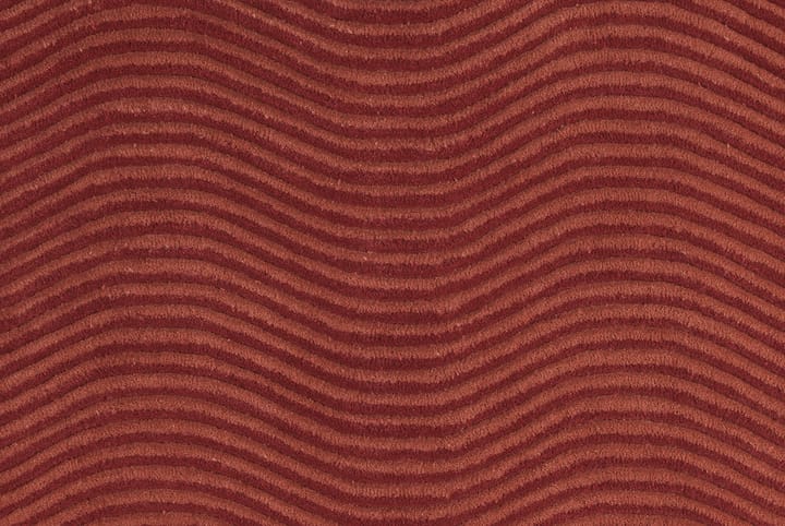 Dunes Wave matta - dusty red, 170x240 cm - Kateha