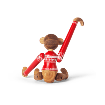 Kay Bojesen apa mini Christmas Jumper 2024 - Teak-Limba - Kay Bojesen Denmark