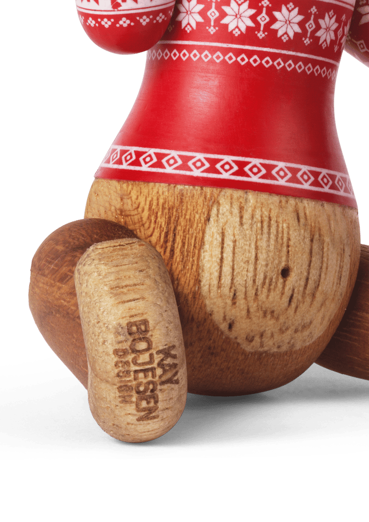 Kay Bojesen apa mini Christmas Jumper 2024, Teak-Limba Kay Bojesen