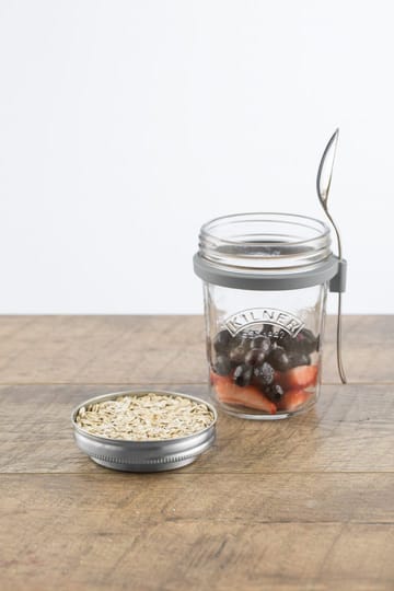 Frukostset glasskål + sked - 0,35 L - Kilner