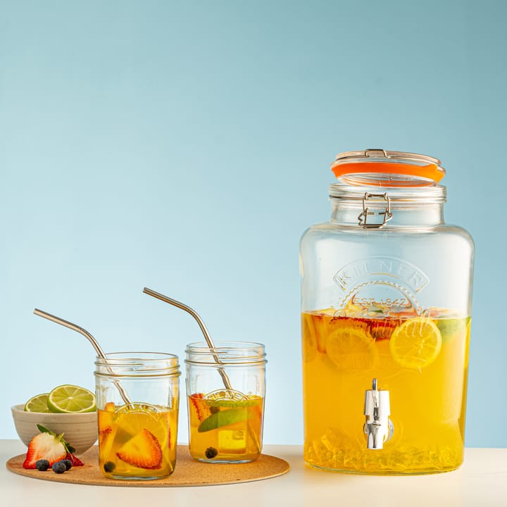 Kilner glasbehållare med tappkran 5 l - Transparent - Kilner