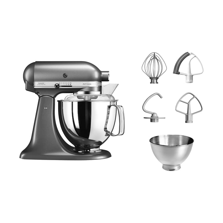 Artisan 5KSM175 köksmaskin med extra tillbehör 4,8 L - Medallion silver - KitchenAid