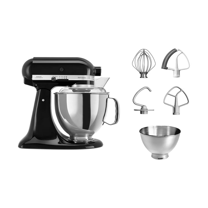 Artisan 5KSM175 köksmaskin med extra tillbehör 4,8 L - Onyx black - KitchenAid