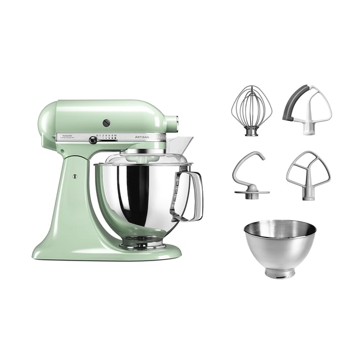 Artisan 5KSM175 köksmaskin med extra tillbehör 4,8 L - Pistachio - KitchenAid