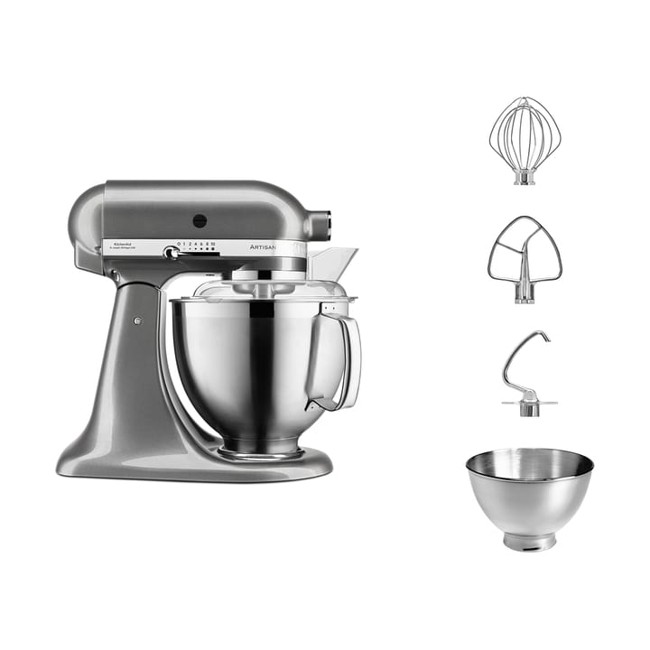 Artisan köksmaskin premium 4,8 L - Medallion silver - KitchenAid